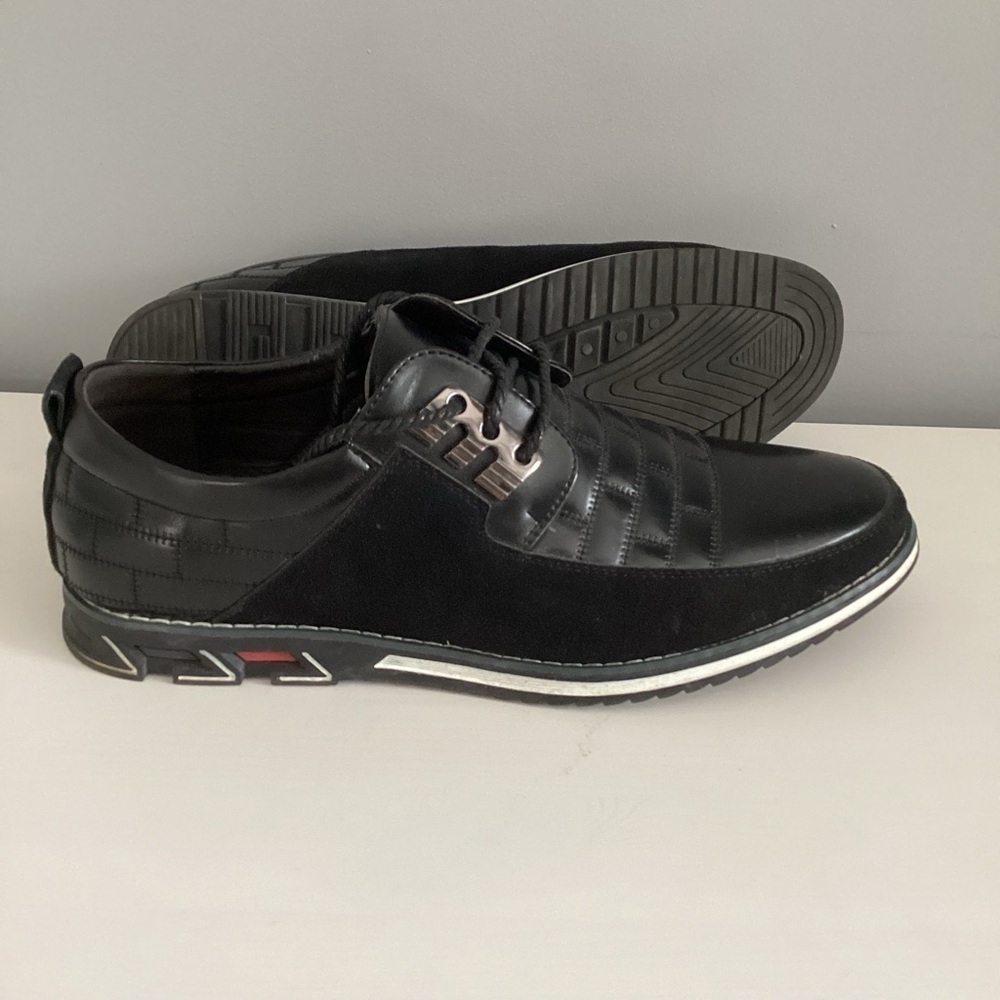 Gatsby Oxford Derby Orthopaedic PU Leather Shoes Casual Dress US 12.5 (47) NWT